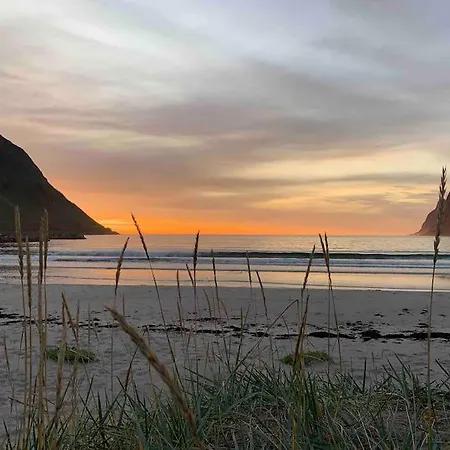 Rural Life On The Rough Coastline Of Senja Skaland