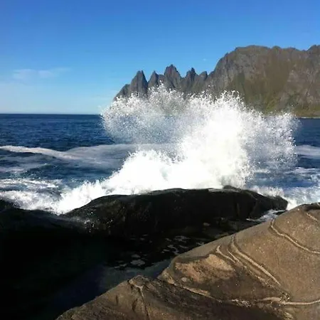 Rural Life On The Rough Coastline Of Senja Casa vacanze *