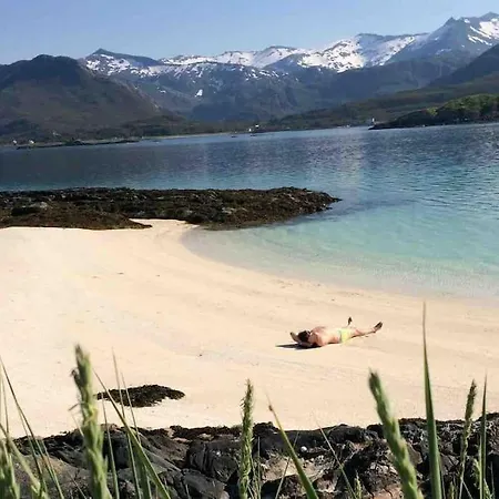 Rural Life On The Rough Coastline Of Senja Skaland