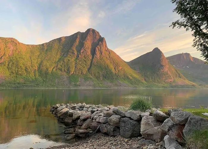 Rural Life On The Rough Coastline Of Senja
