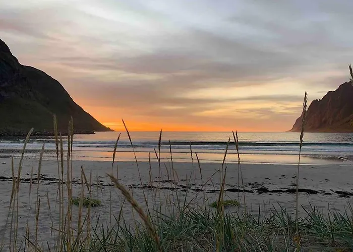Rural Life On The Rough Coastline Of Senja Skaland
