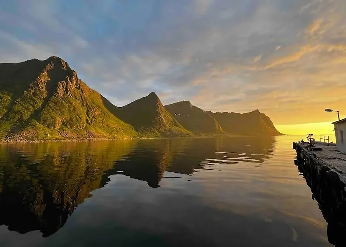 Ferienhaus Rural Life On The Rough Coastline Of Senja *
