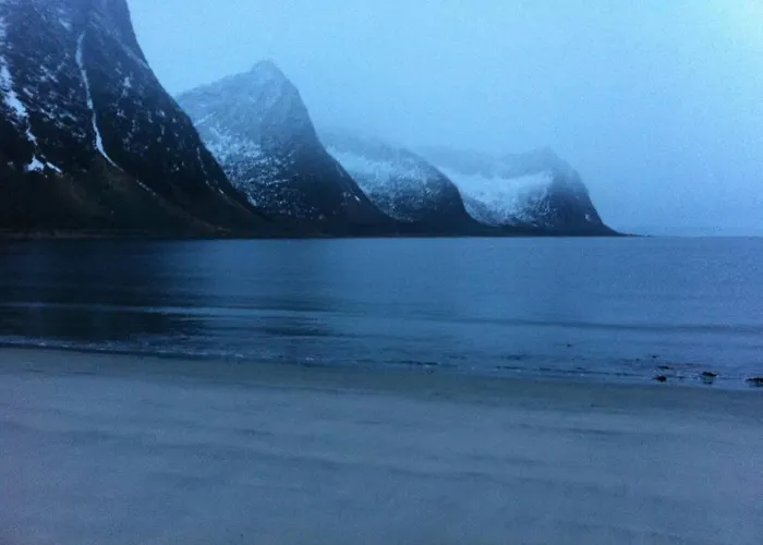 Ferienhaus Rural Life On The Rough Coastline Of Senja Skaland