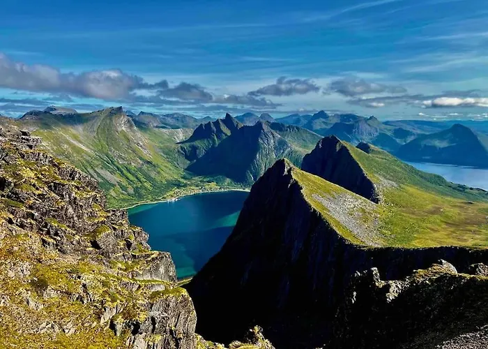 Rural Life On The Rough Coastline Of Senja